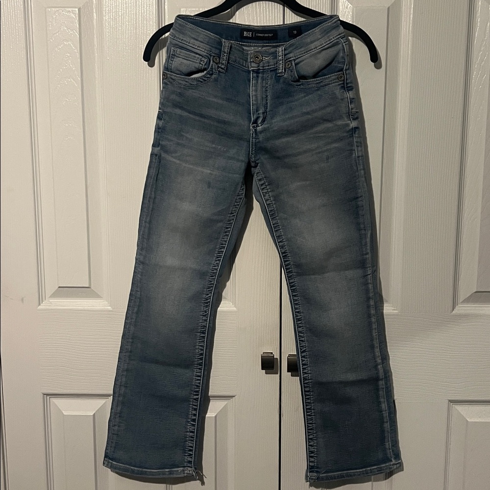 EUC Boys BKE Conner Bootcut Denim Jeans Size 12